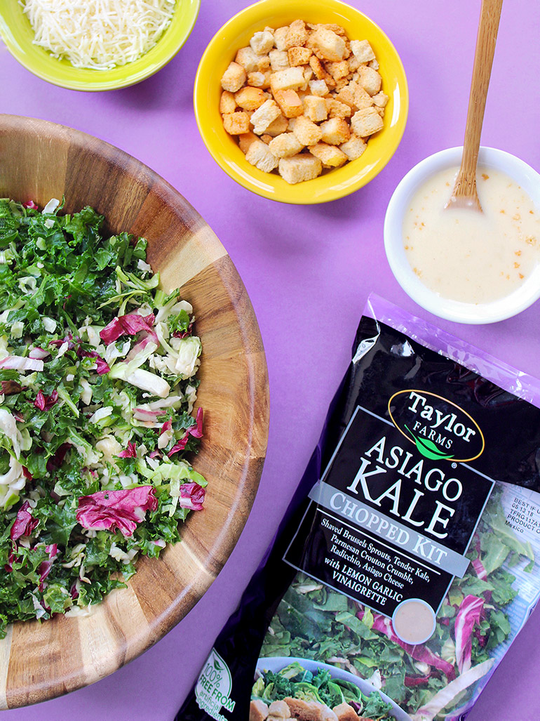 taylor farms asiago kale chopped salad kit