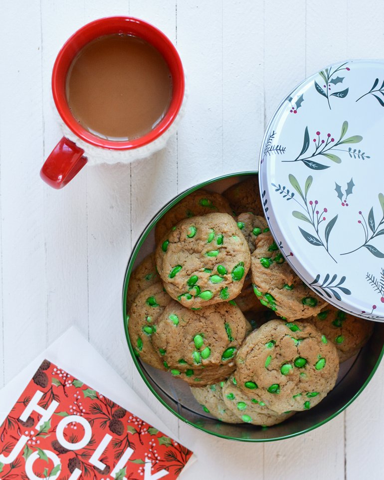 holiday cookies with sunflower seeds