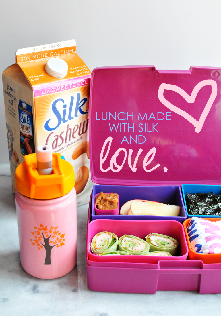 silk lunchbox made with love