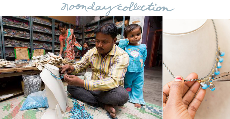 noonday artisan and child