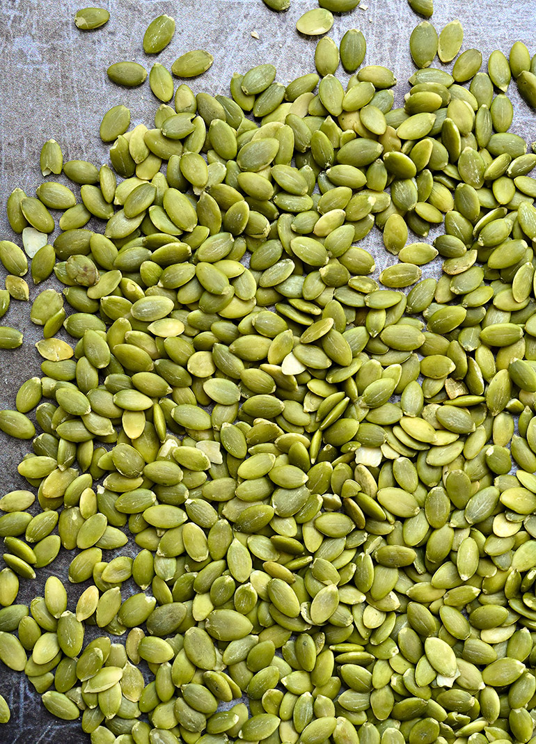 raw pumpkin seeds from Sprouts