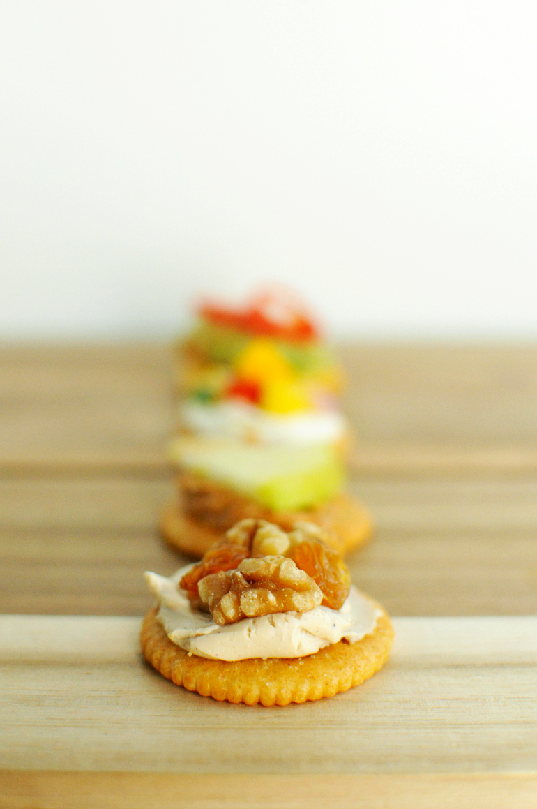 stack it up with ritz cinnamon cream cheese
