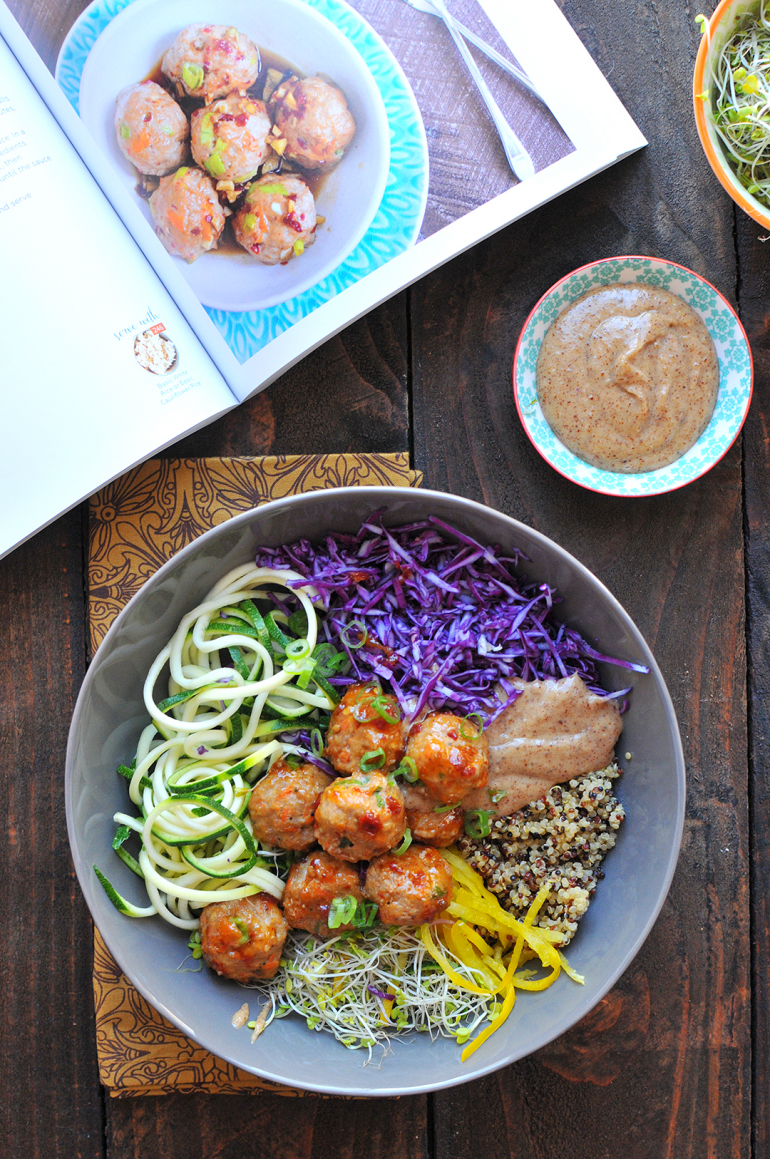 thai meatballs from lexi's clean kitchen cookbook