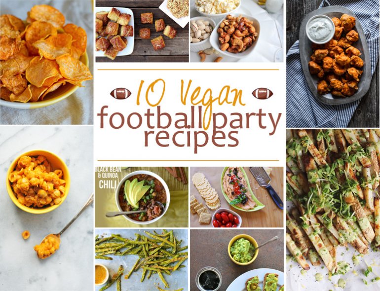 10 Delicious Football Party Recipes -- that happen to be VEGAN | Nosh