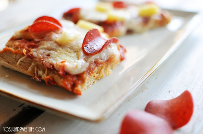 New Rules + {Homemade SelfRise Pizza} Nosh and Nourish