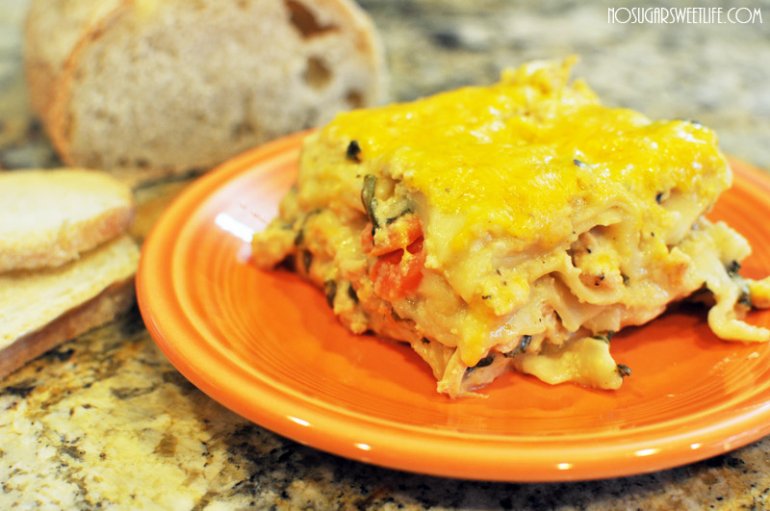 Roller Coaster Slow Cooker White Sauce Lasagna Nosh And Nourish