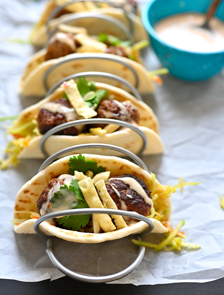 broccoli slaw tacos 