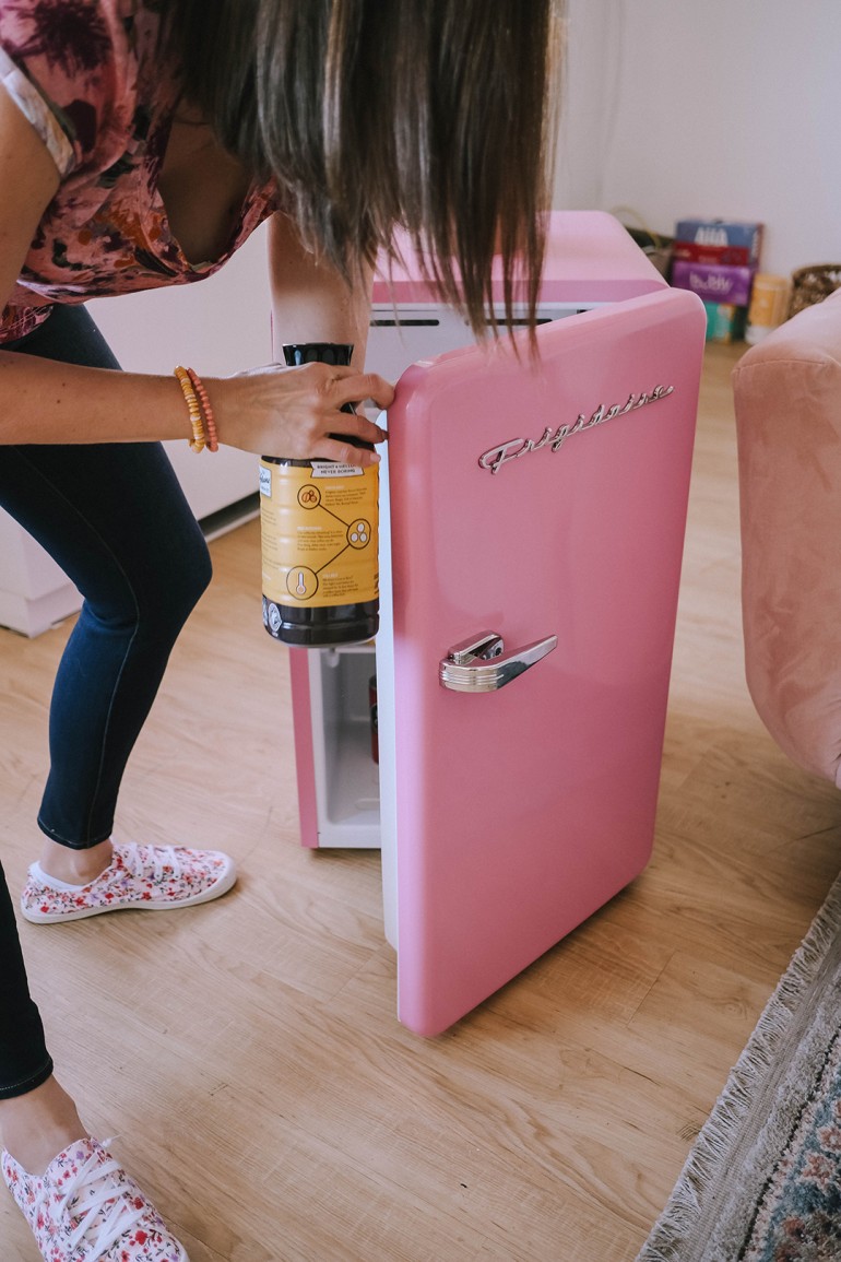 stok pink fridge