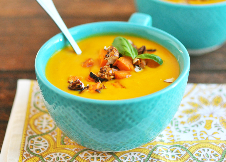 Creamy Carrot Ginger Soup Recipe