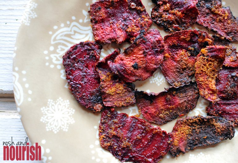 B Is For Beets + {Chili Roasted Beet Chips} | Nosh And Nourish