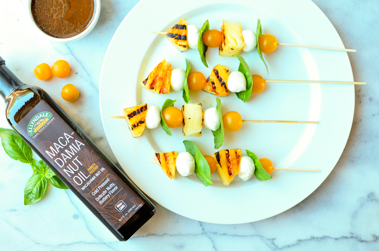 Grilled Caprese Skewers