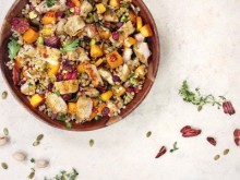 Harvest Couscous with Honey Lemon Chicken