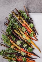 Honey and Soy Roasted Carrots