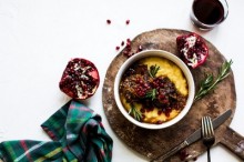 Pomegranate Rosemary Braised Short Ribs