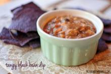 Tangy Black Bean Dip