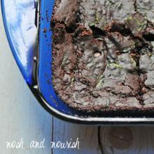 Fudgy Mocha Mint Brownies