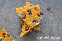 Butterscotch Pumpkin Bark