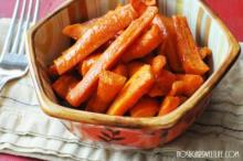 {Orange Glazed Carrots}