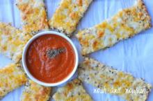 Cauliflower & Quinoa Cheesy Breadsticks