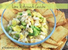 Lime & Avocado Ceviche