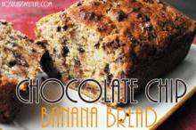 {CHOcolate Chip Banana Bread}