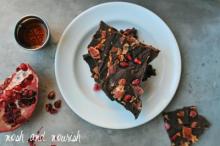 Maple Bourbon Bacon Dark Chocolate Bark