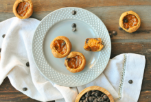 Dark Chocolate Pumpkin Pie Bites