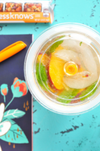 Sparkling Peach Green Tea