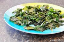 Honey Mustard Kale Chips