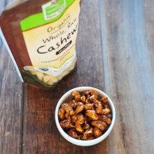 Ginger Spiced Cashews