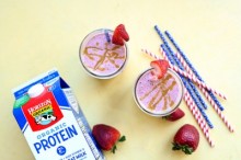 Peanut Butter and Jelly Smoothie (and Popsicles)!