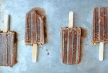 Protein Fudgesicles w/Dark Chocolate Coconut Granola