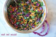 Rainbow Cashew Salad