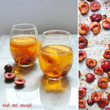 Roasted Cherry Sangria