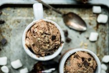 Double Chocolate S'mores Ice Cream