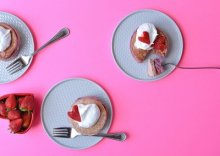 Strawberries and Cream Pancakes