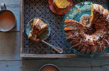 Sweet Potato Bourbon Bundt Cake 