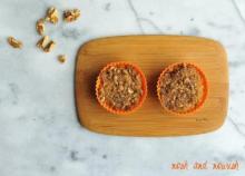 Sweet Potato Muffins with Walnut Streusel
