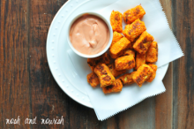 Sweet Potato Zucchini Tots