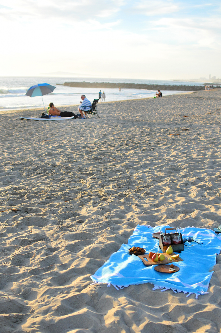 beach picnic newport beach california