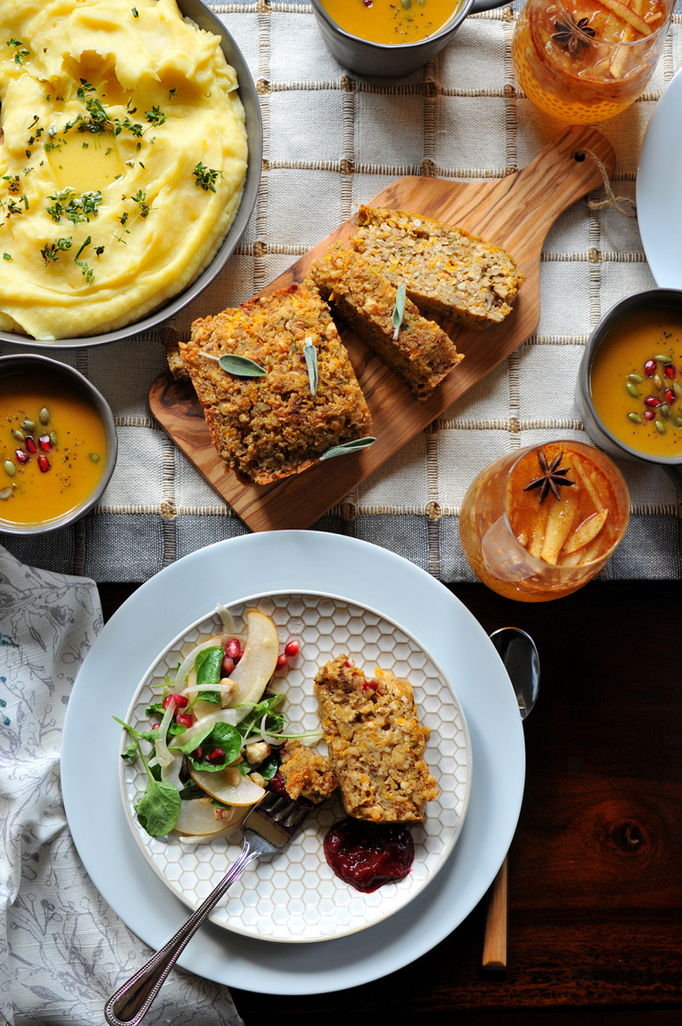 plantsgiving hearty butternut walnut loaf