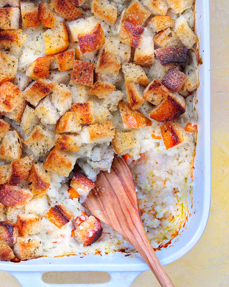 chicken and rice bake