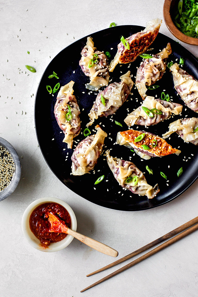 vegetarian potstickers