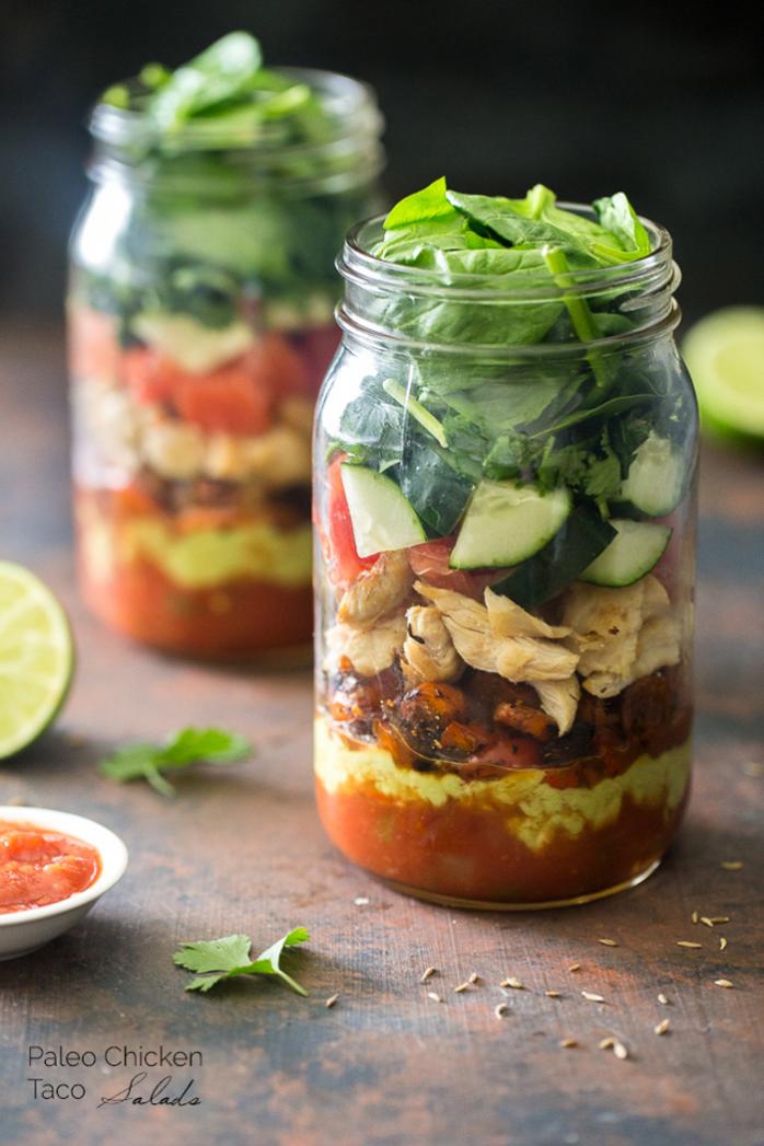 Mason Jar Salads - Lexi's Clean Kitchen