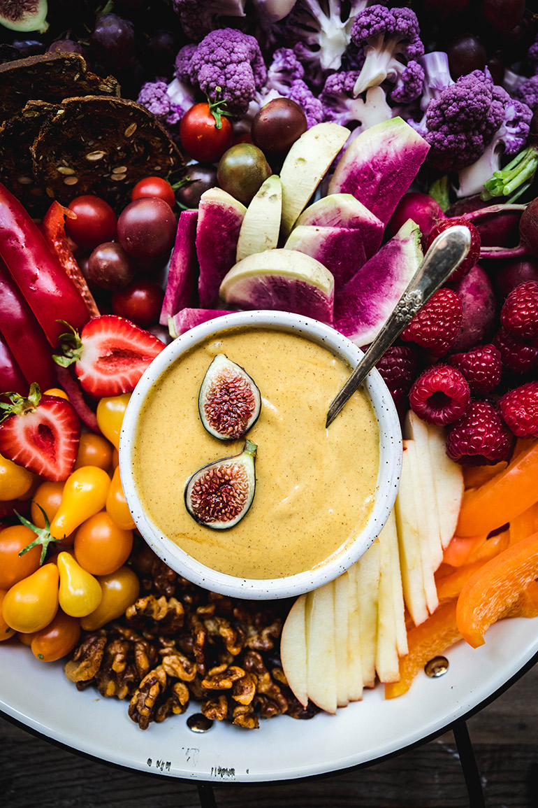 vegan pumpkin cheesecake dip