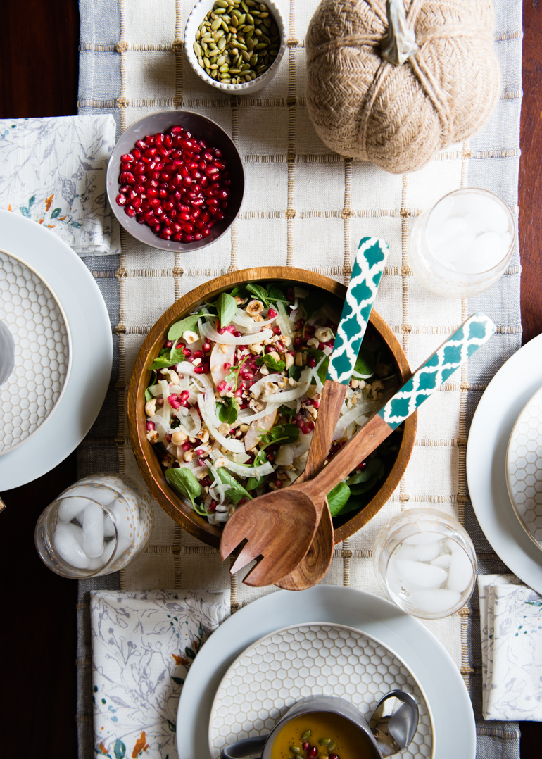 plantsgiving fennel and hazelnut salad