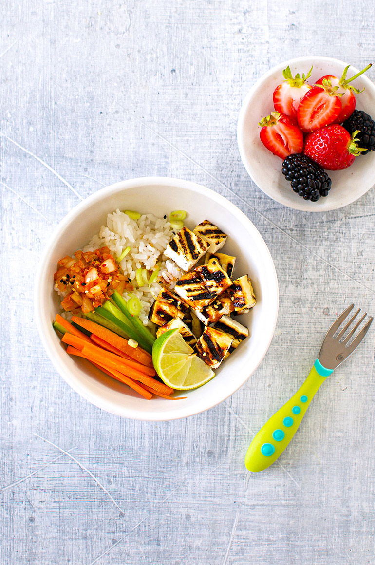 tofu taco bowl for kids