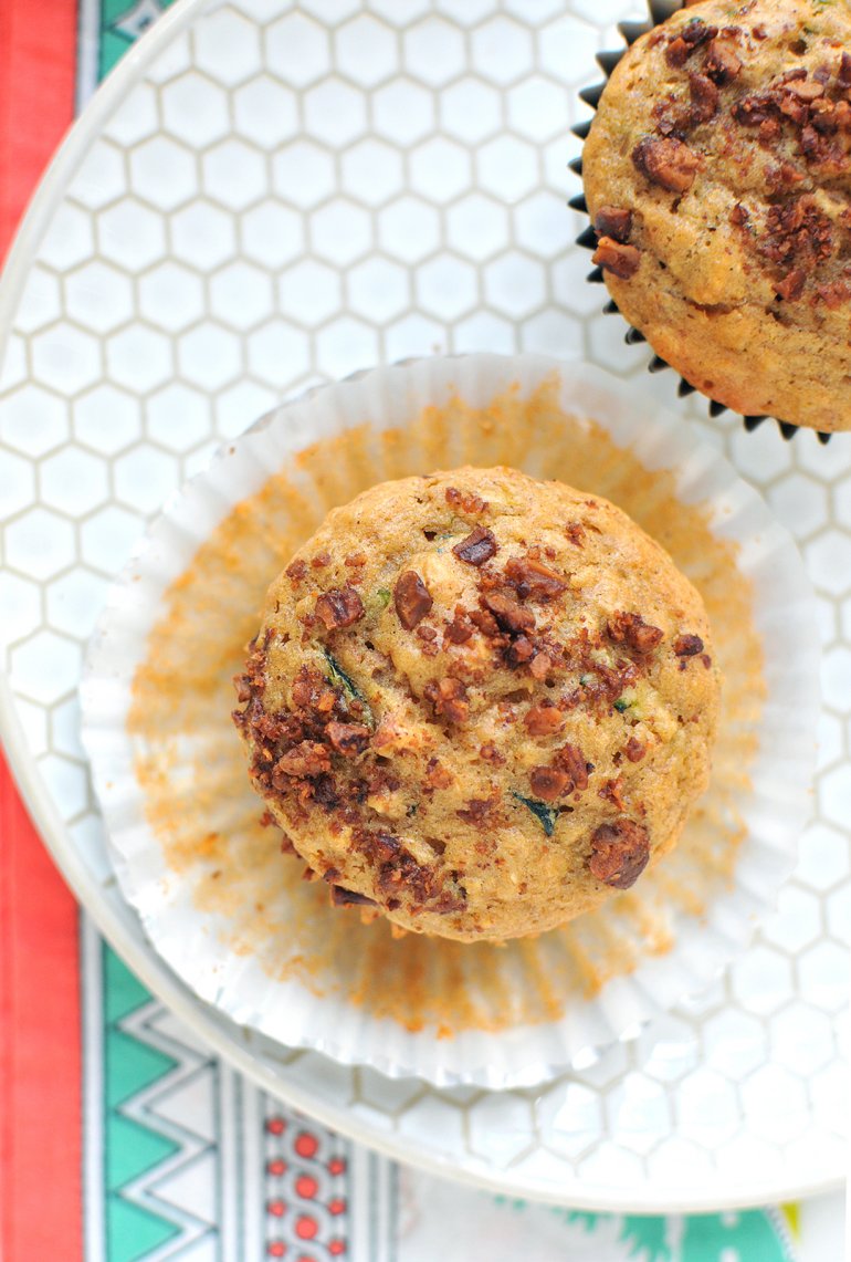 apple cinnamon super grain muffins