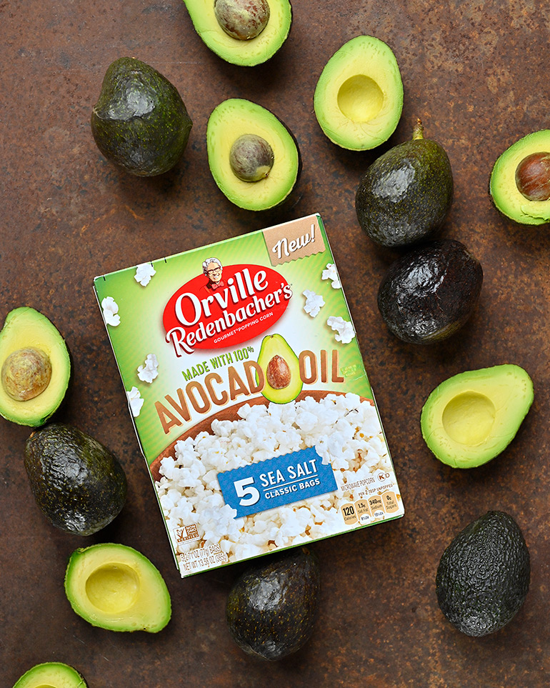 avocado oil popcorn from orville