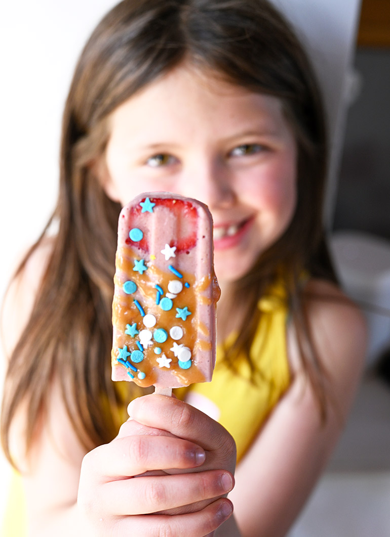 babycakes with pb and j popsicle